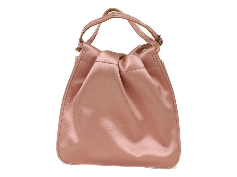 Gucci Clutch Satin Pink Handbag Bag